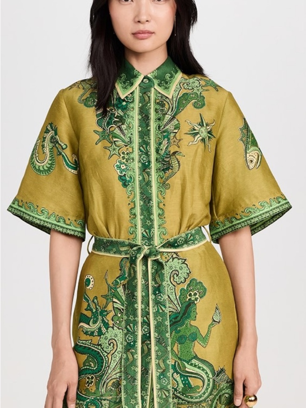 Alemais Solaris Mini Dress